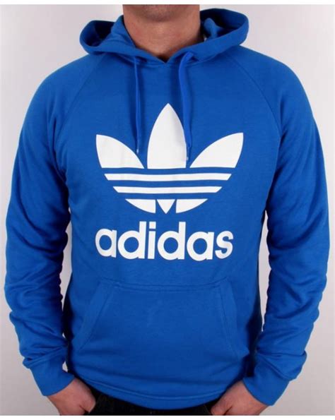 blusão adidas trefoil hoody originals dimensions